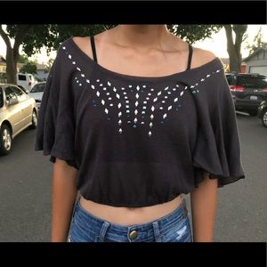 Off the Shoulder Free People Top